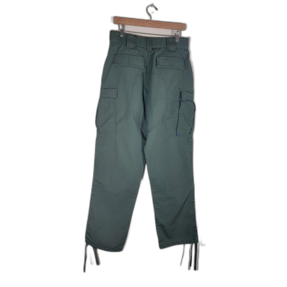5.11 Tactical Green Cargo Work Pants 74003 - 31.5 x 35